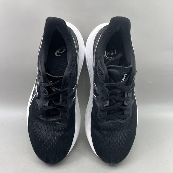ASICS GT-2000 12 Running Shoes Women Size 8 Black White Mesh Comfort Sneakers - Picture 5 of 8